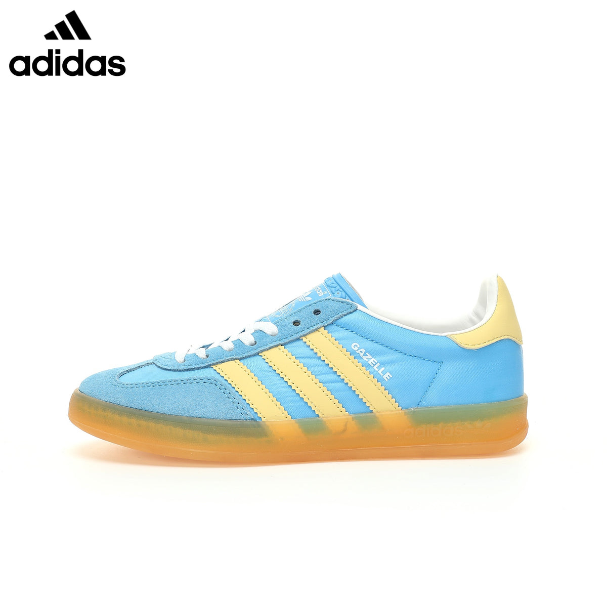 Adidas  samba  women's shoes  men's samba sneakers  Gazelle Blue Yellow Unisex Sneakers
