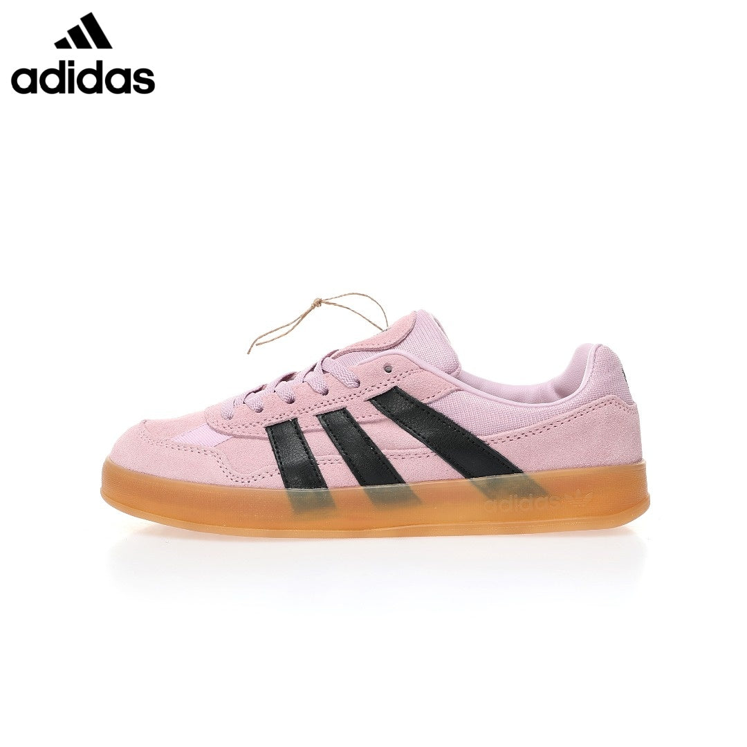 Adidas  samba  women's shoes  men's samba sneakers  Gazelle Pink Black Unisex Sneakers