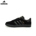 Adidas  samba  women's shoes  men's samba sneakers  Gazelle Black Gold Unisex Sneakers