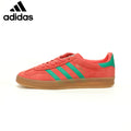 Adidas  samba  women's shoes  men's samba sneakers Gazelle Indoor Red Green Unisex Sneakers