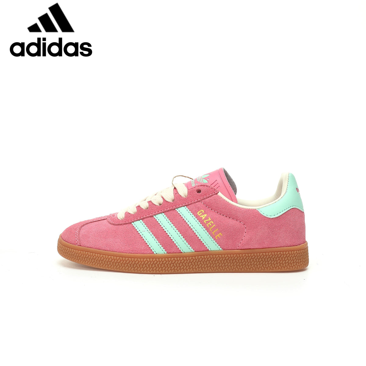 Adidas  samba  women's shoes  men's samba sneakers Gazelle Indoor Pink Mint Green Unisex Sneakers