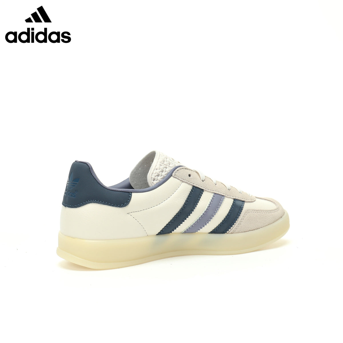 Adidas  samba  women's shoes  men's samba sneakers  Gazelle Off White Navy Unisex Sneakers