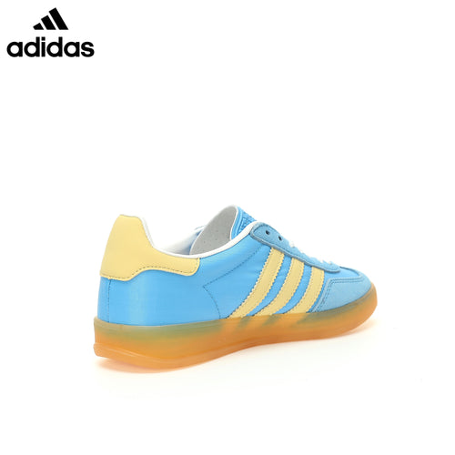 Adidas  samba  women's shoes  men's samba sneakers  Gazelle Blue Yellow Unisex Sneakers