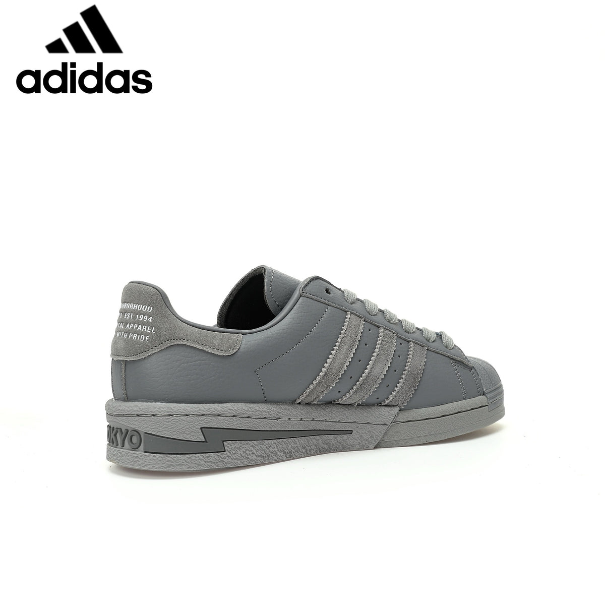 Adidas samba  women's shoes  men's samba sneakers  Superstar NEIGHBORHOOD Gray Unisex Sneakers