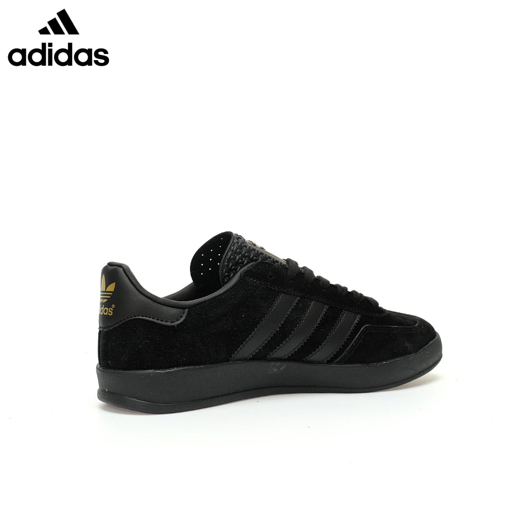 Adidas  samba  women's shoes  men's samba sneakers  Gazelle Black Gold Unisex Sneakers