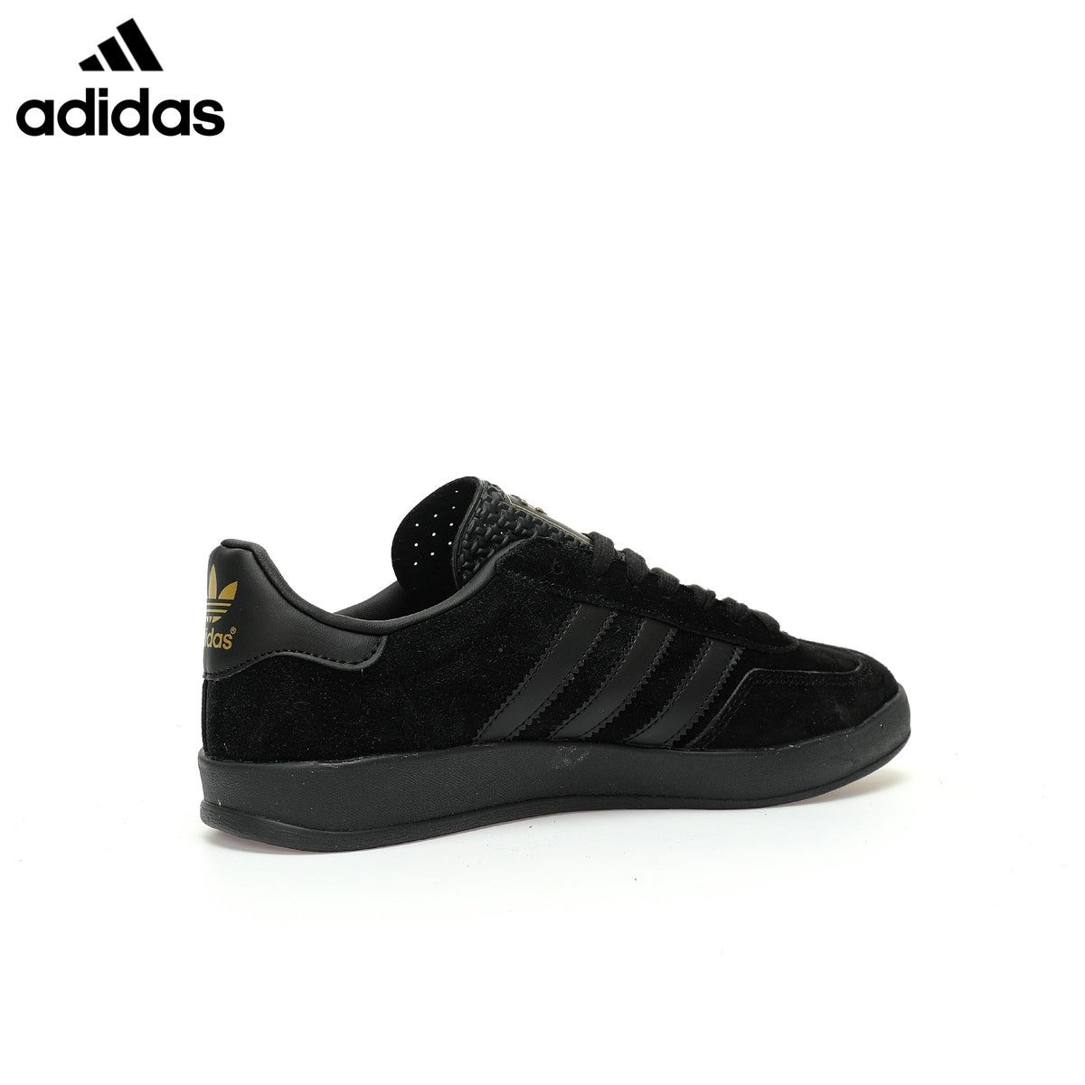 Adidas  samba  women's shoes  men's samba sneakers  Gazelle Black Gold Unisex Sneakers