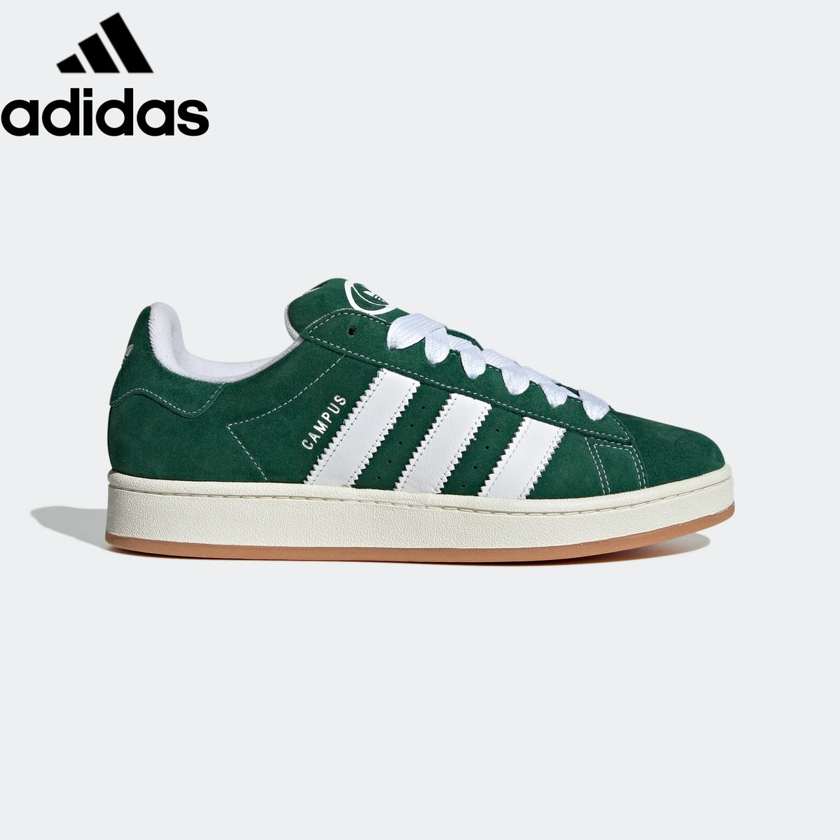 Adidas Campus 00s Dark Green White Unisex Sneakers