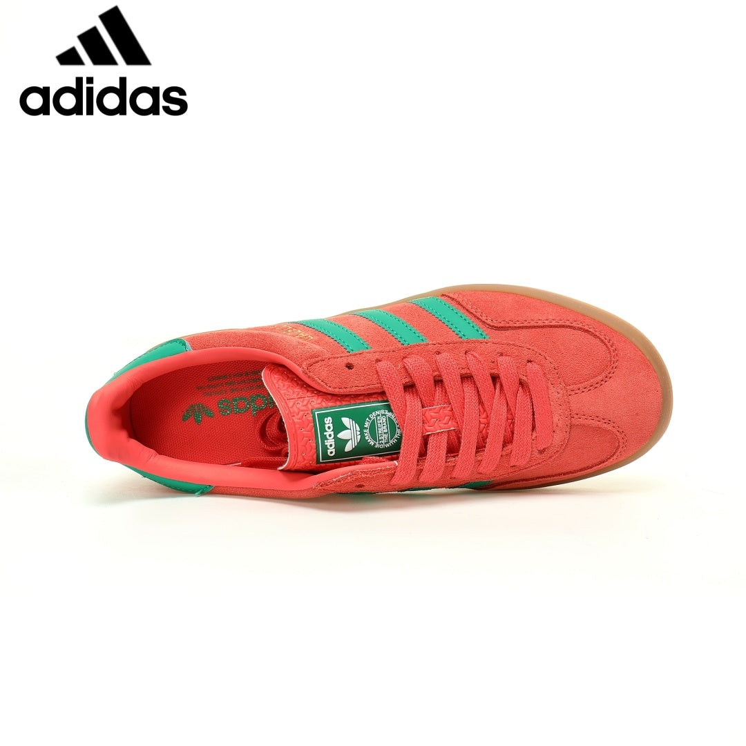 Adidas  samba  women's shoes  men's samba sneakers Gazelle Indoor Red Green Unisex Sneakers