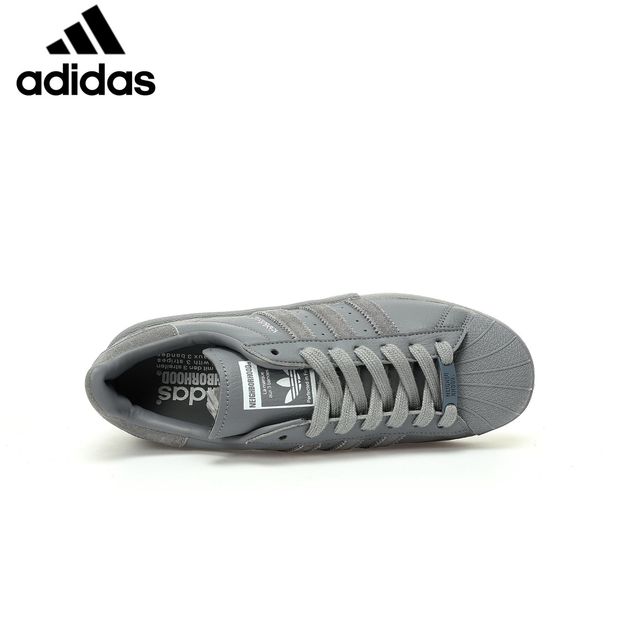 Adidas samba  women's shoes  men's samba sneakers  Superstar NEIGHBORHOOD Gray Unisex Sneakers