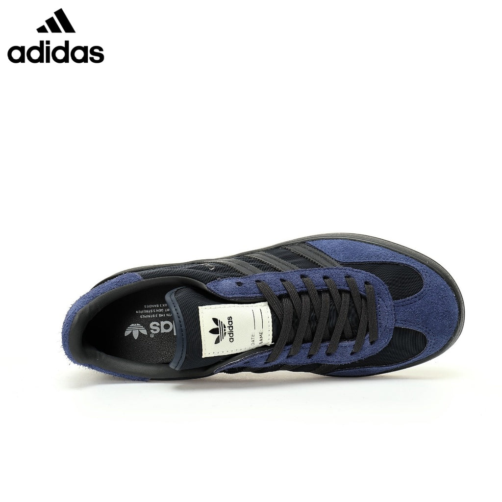Adidas  samba  women's shoes  men's samba sneakers  Gazelle Navy Black Unisex Sneakers