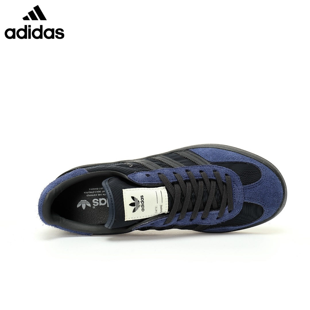 Adidas  samba  women's shoes  men's samba sneakers  Gazelle Navy Black Unisex Sneakers