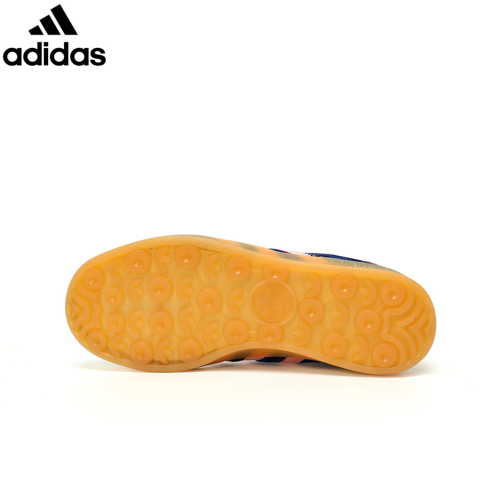 Adidas  samba  women's shoes  men's samba sneakers Gazelle Indoor Blue Pink Velvet Unisex Sneakers