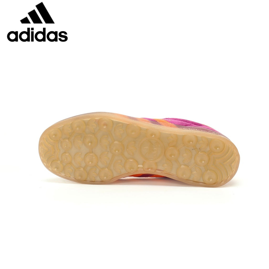 Adidas  samba  women's shoes  men's samba sneakers Gazelle Indoor Purple Orange Unisex Sneakers