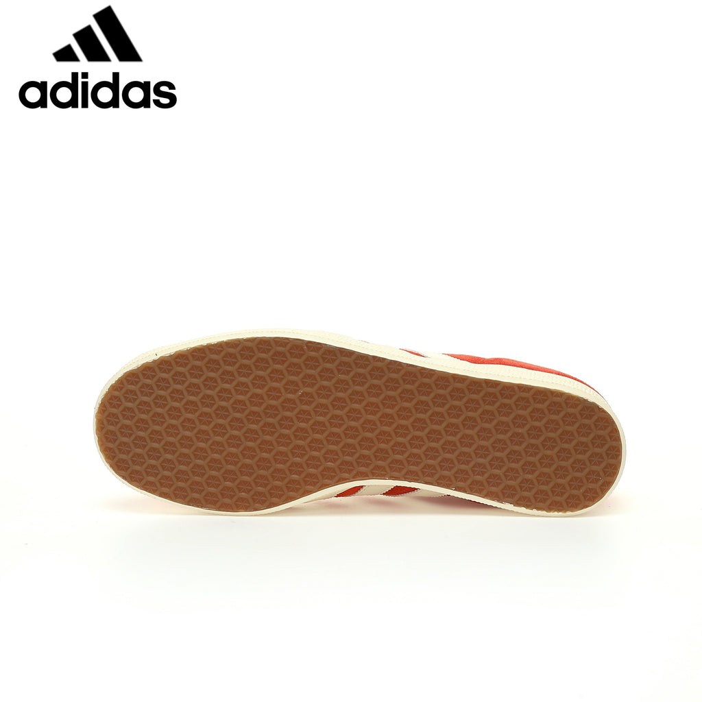 Adidas  samba  women's shoes  men's samba sneakers  Gazelle Red Off White Unisex Sneakers