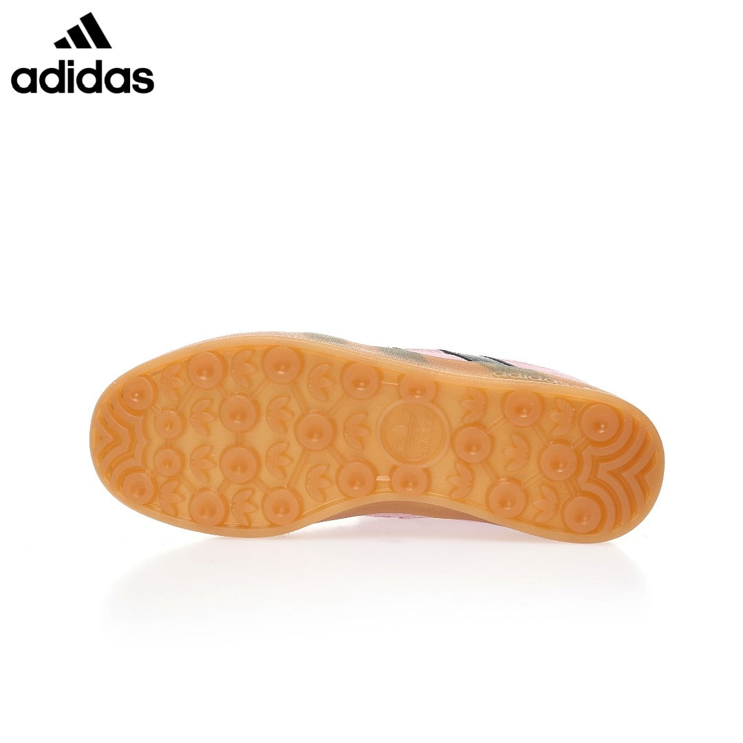 Adidas  samba  women's shoes  men's samba sneakers  Gazelle Pink Black Unisex Sneakers