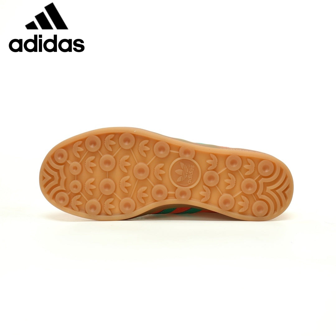 Adidas  samba  women's shoes  men's samba sneakers Gazelle Indoor Red Green Unisex Sneakers