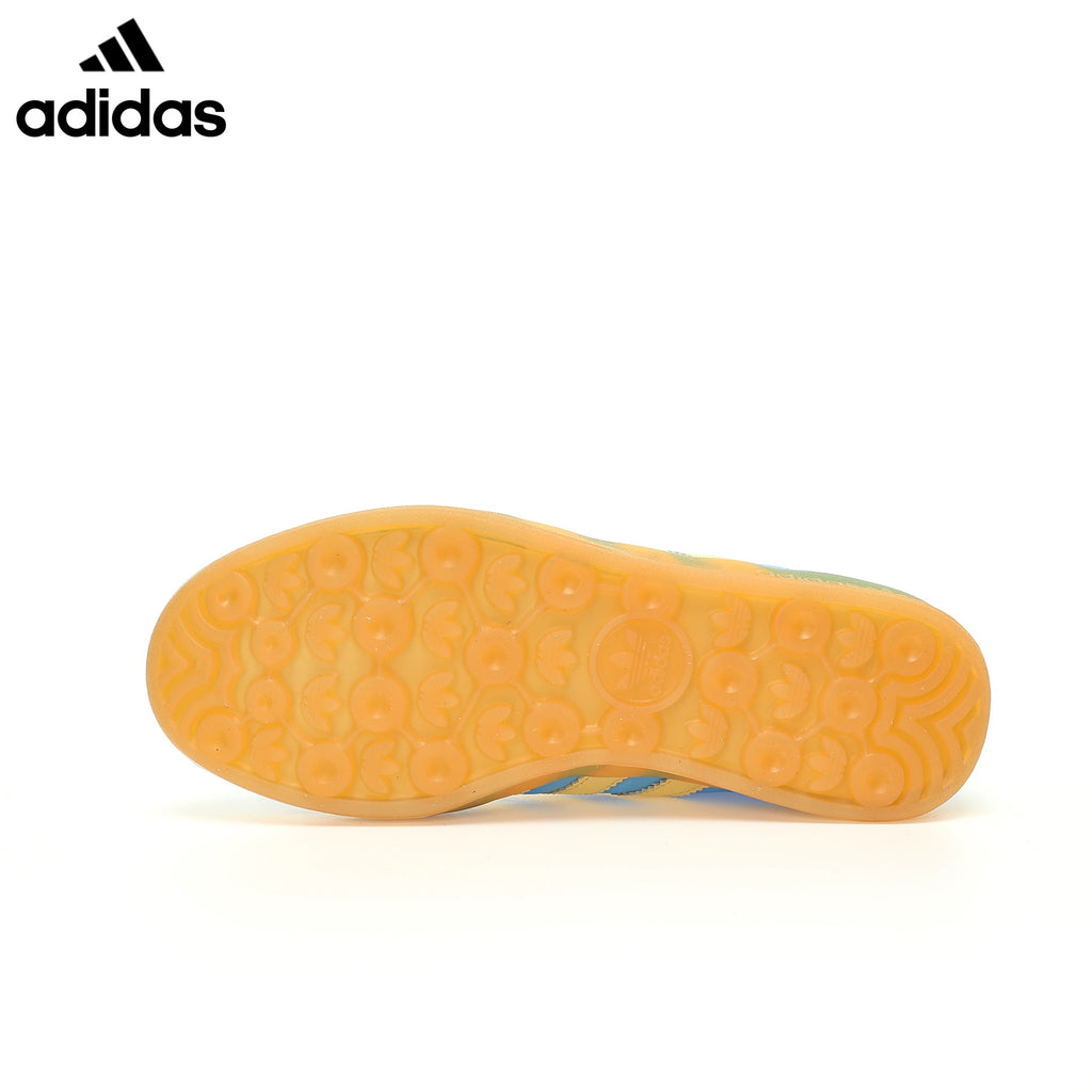 Adidas  samba  women's shoes  men's samba sneakers  Gazelle Blue Yellow Unisex Sneakers