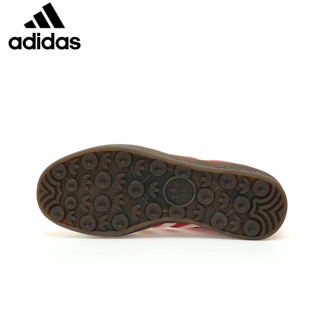 Adidas  samba  women's shoes  men's samba sneakers Gazelle Indoor Red Pink White Unisex Sneakers