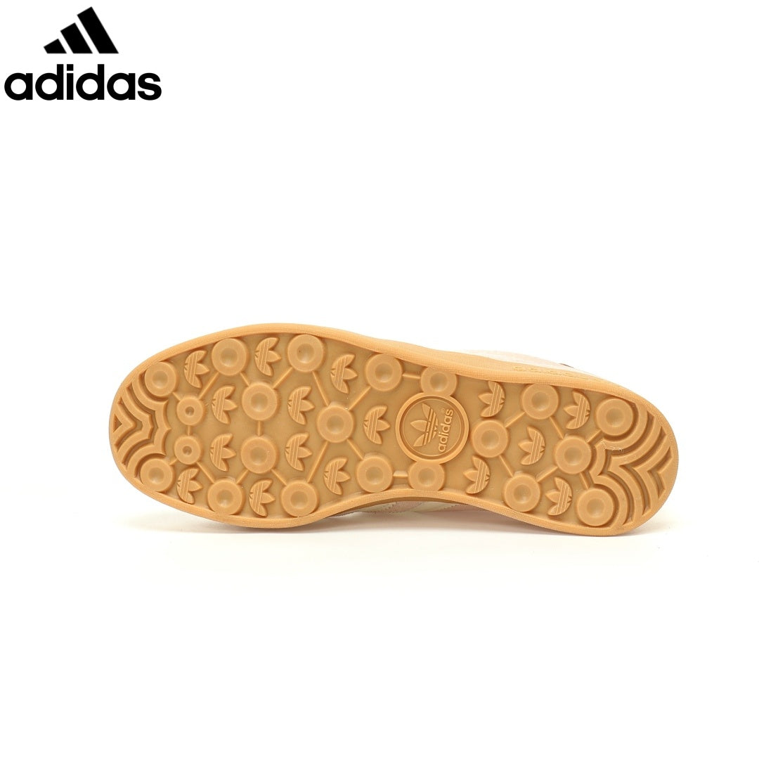 Adidas Gazelle Indoor  women's shoes  men's samba sneakers Beige Brown Velvet Unisex Sneakers