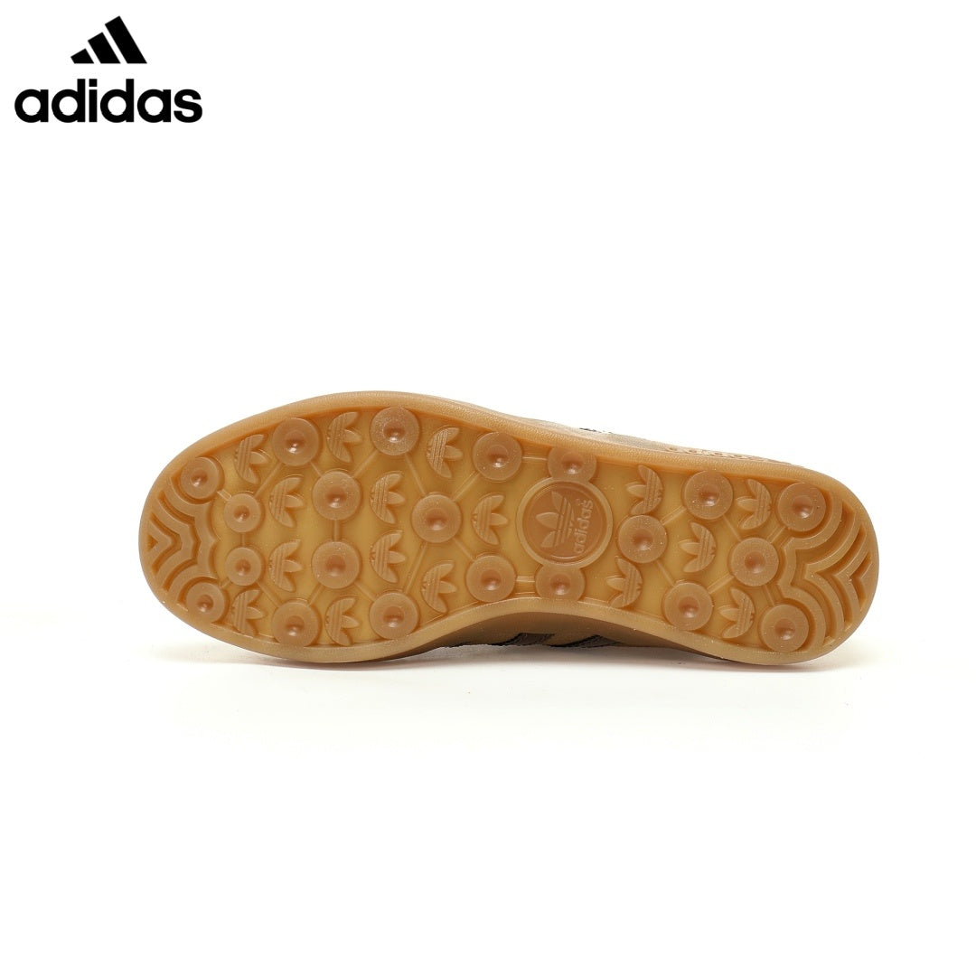 Adidas  samba  women's shoes  men's samba sneakers  Gazelle Brown Pink Unisex Sneakers