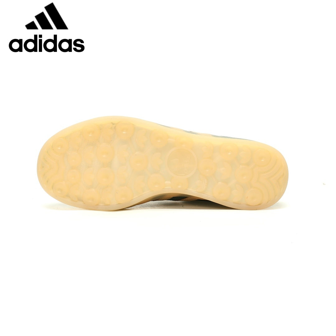 Adidas  samba  women's shoes  men's samba sneakers Gazelle Indoor Green Beige Unisex Sneakers