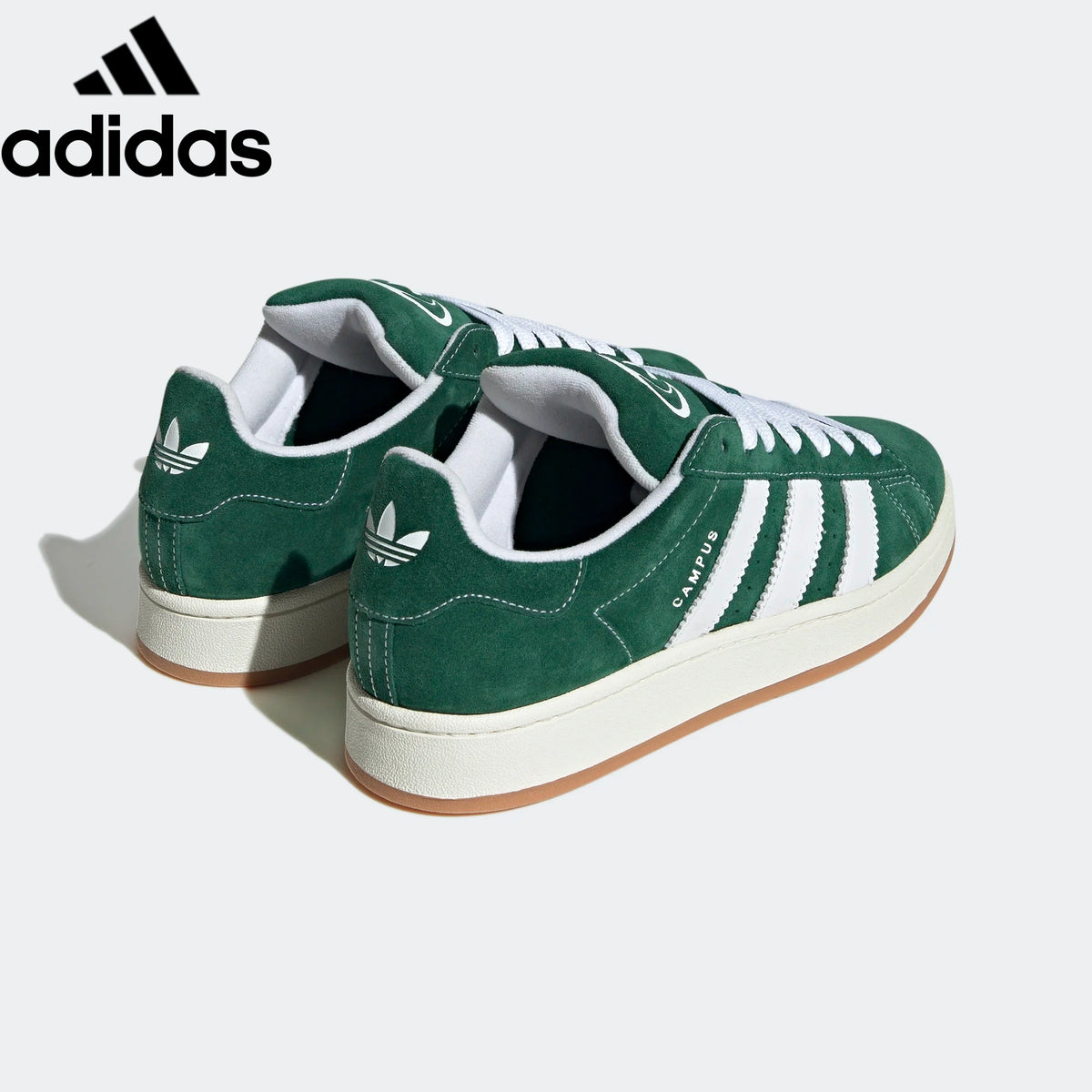 Adidas Campus 00s Dark Green White Unisex Sneakers