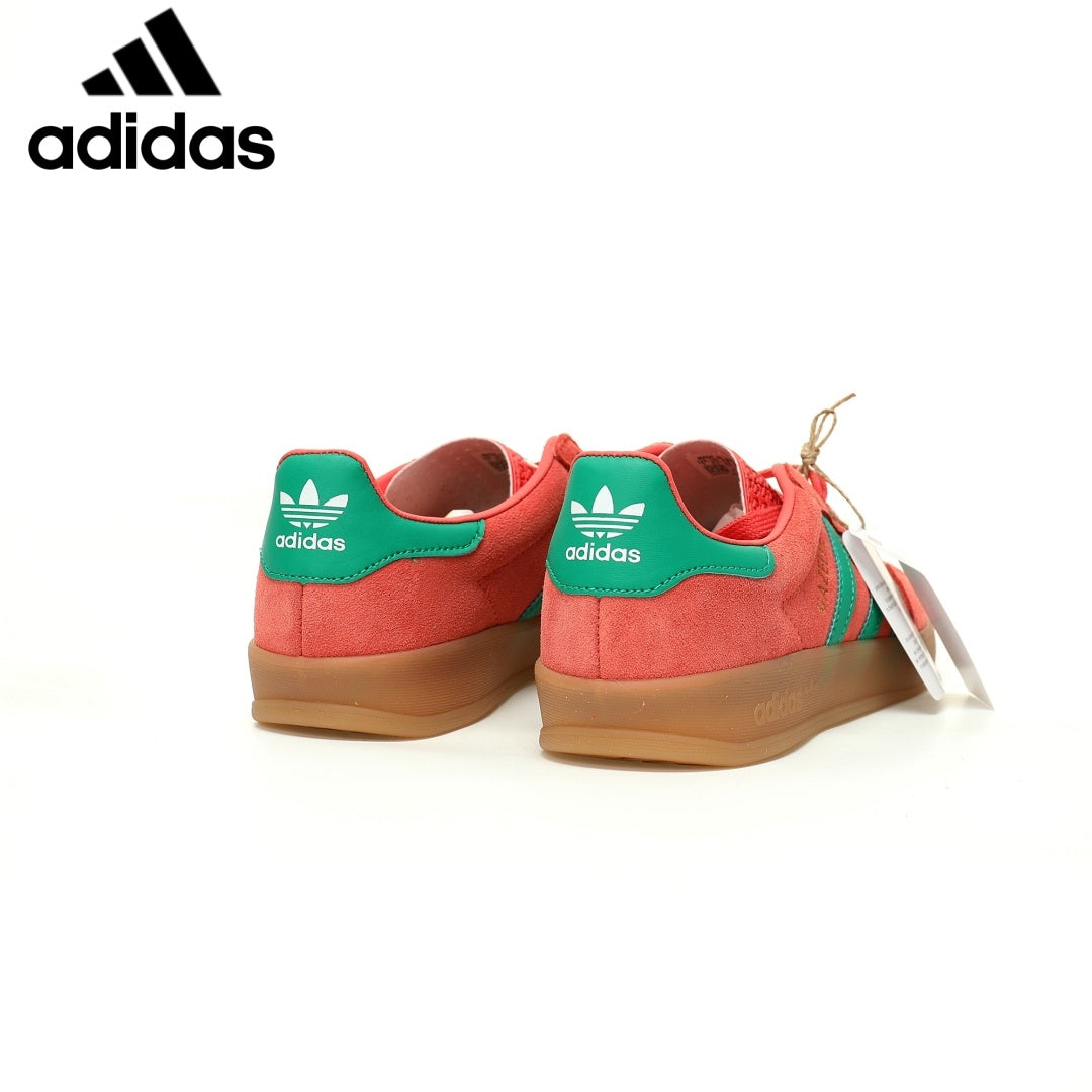 Adidas  samba  women's shoes  men's samba sneakers Gazelle Indoor Red Green Unisex Sneakers