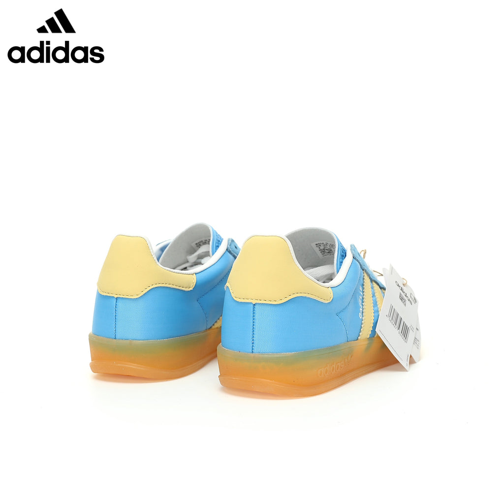 Adidas  samba  women's shoes  men's samba sneakers  Gazelle Blue Yellow Unisex Sneakers