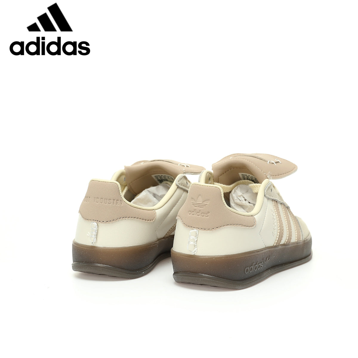 Adidas samba  women's shoes  men's samba sneakers  Gazelle Indoor Cream Beige Unisex Sneakers