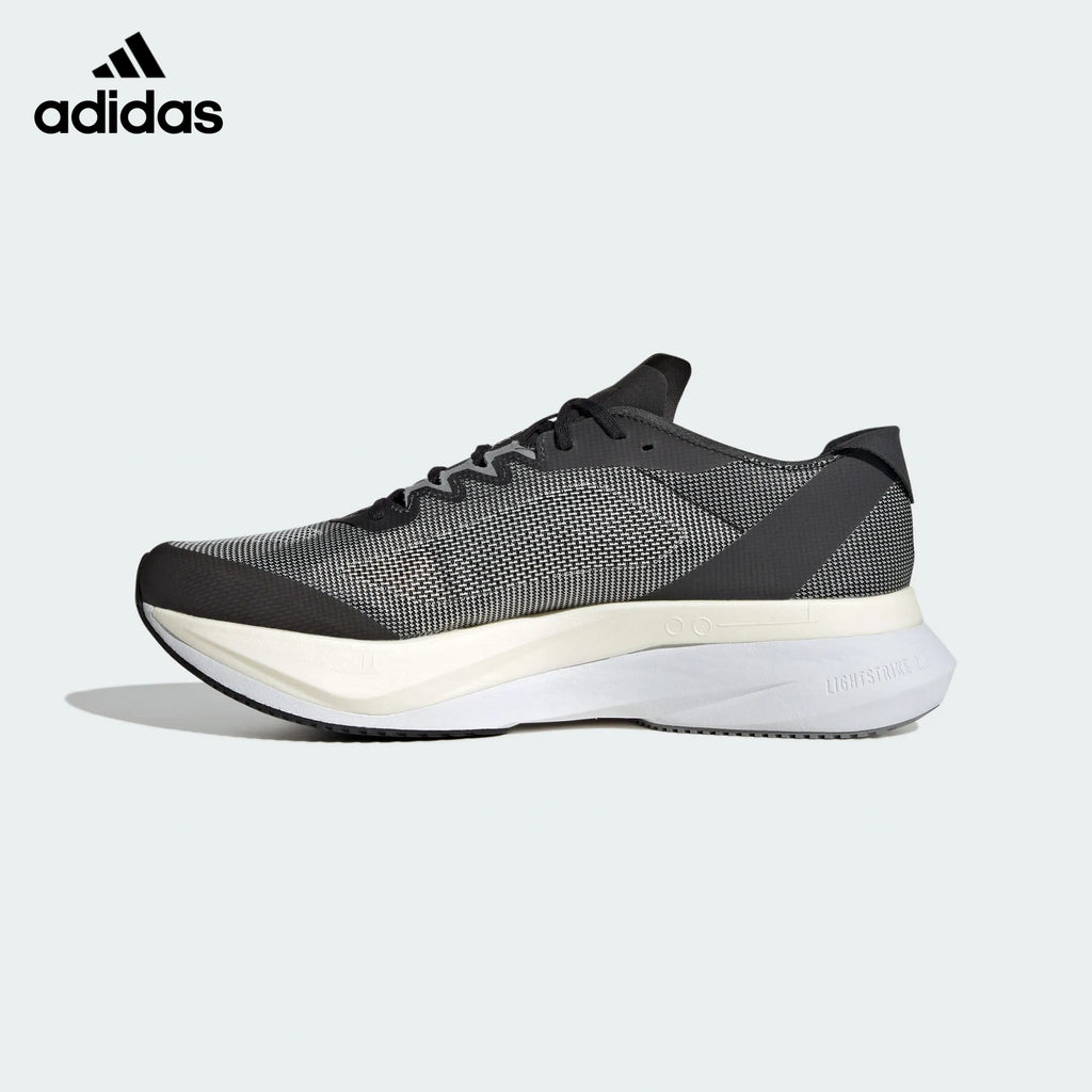 Adidas Adizero Boston 12 Black White Unisex Running Shoes