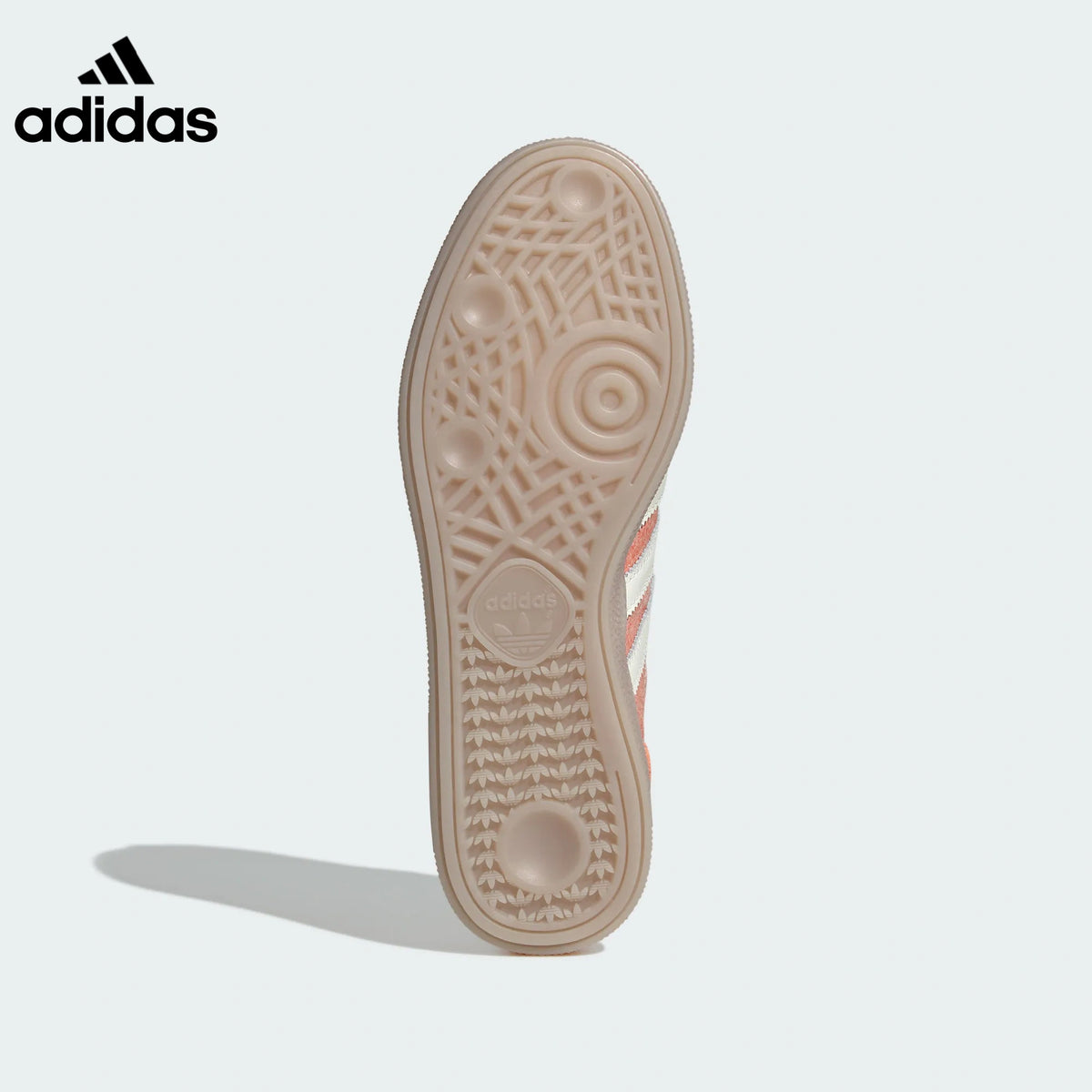 adidas Handball women's shoes  men's Handball Spezial sneakers Peach White Translucent Sole Sneakers
