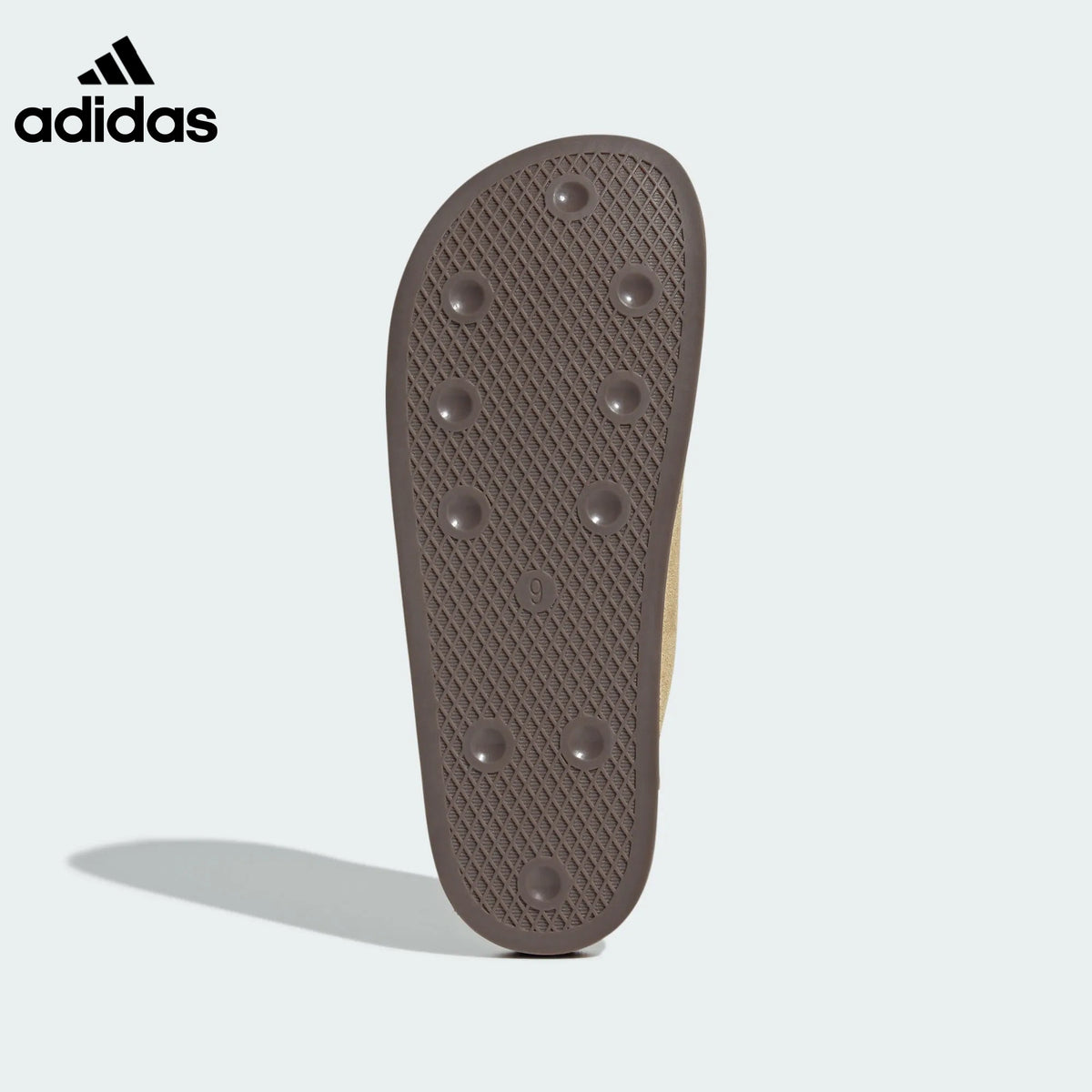 adidas Tan Suede Mule Slip-On Shoes