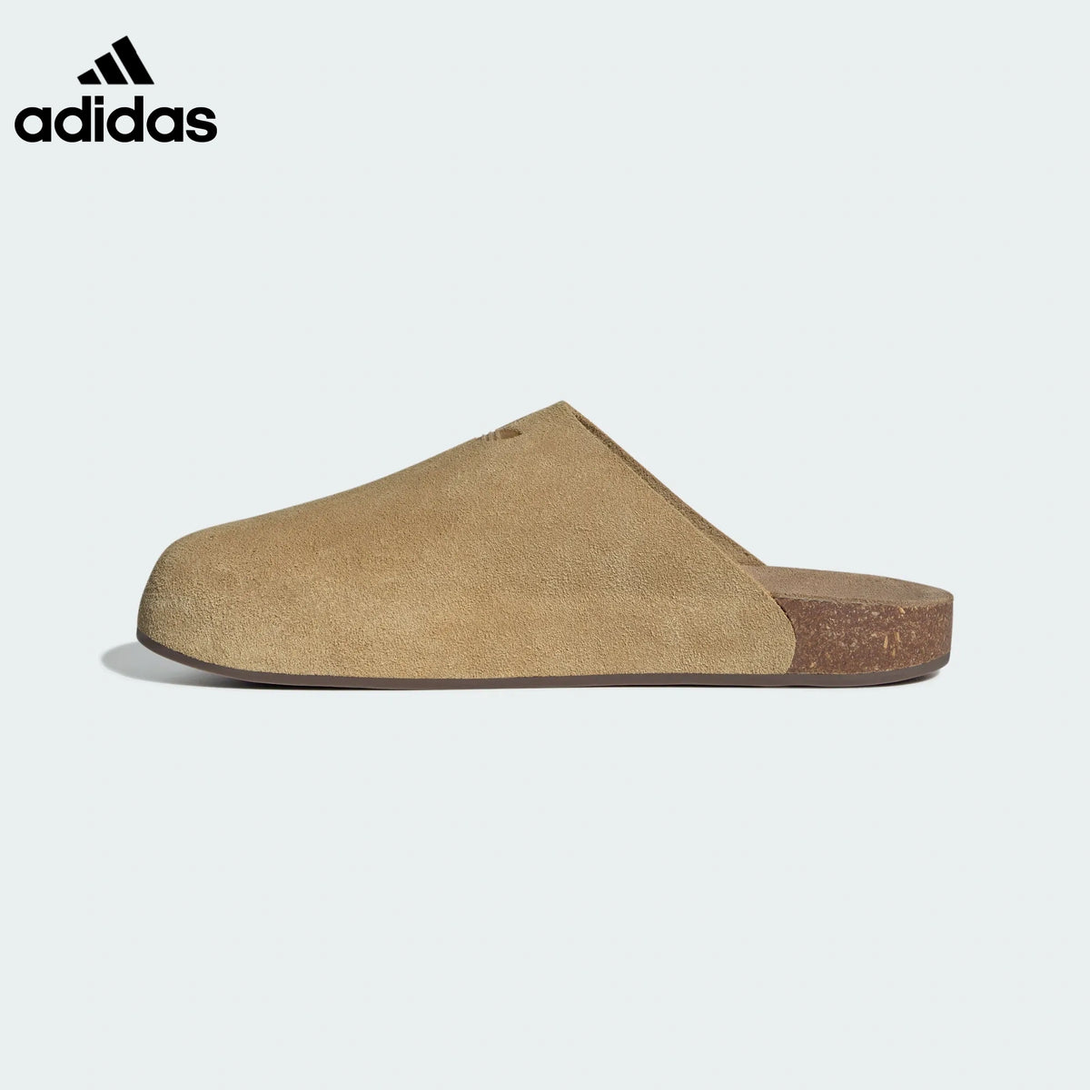 adidas Tan Suede Mule Slip-On Shoes