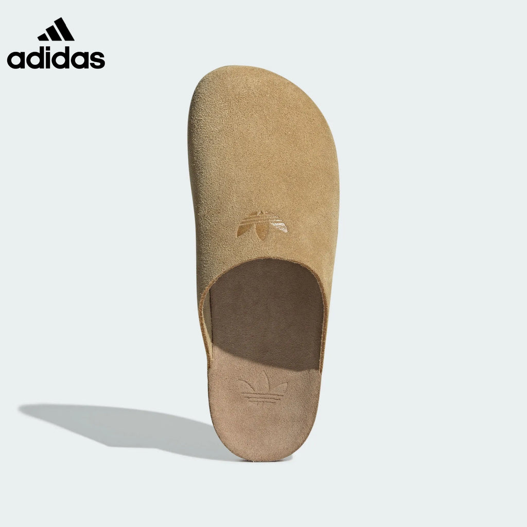 adidas Tan Suede Mule Slip-On Shoes