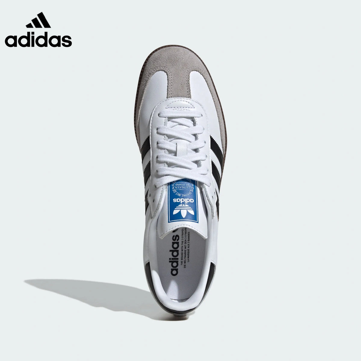adidas Samba OG Sneakers – White and Black