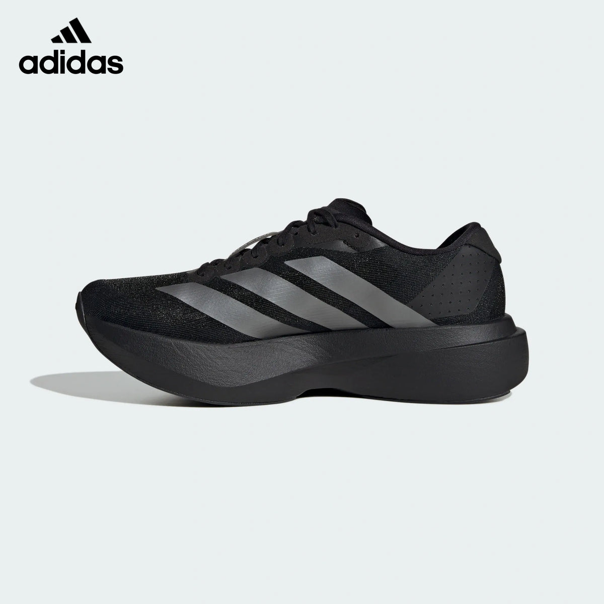 Adidas Adizero Evo SL Black Grey Unisex Running Shoes