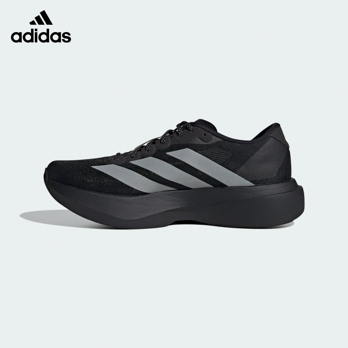 Adidas Adizero Evo SL Black Silver Unisex Running Shoes