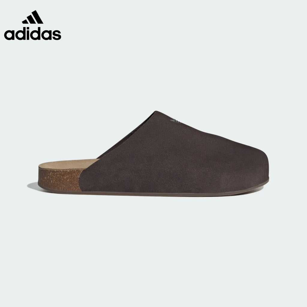 adidas Dark Brown Suede Mule Slip-On Shoes