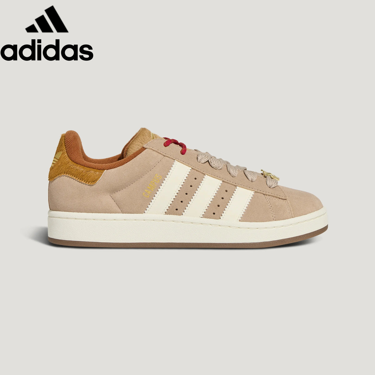 Adidas Campus Light Brown Suede Unisex Sneakers