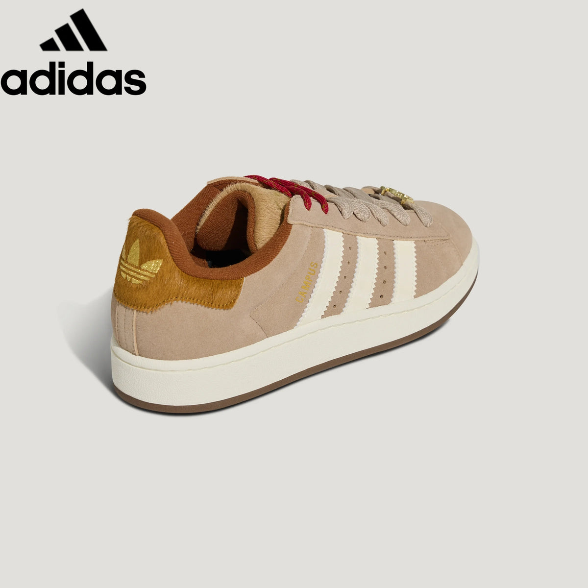 Adidas Campus Light Brown Suede Unisex Sneakers