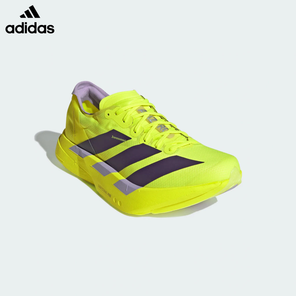 adidas Adizero Adios Pro 4 Running Shoes - Yellow/Purple