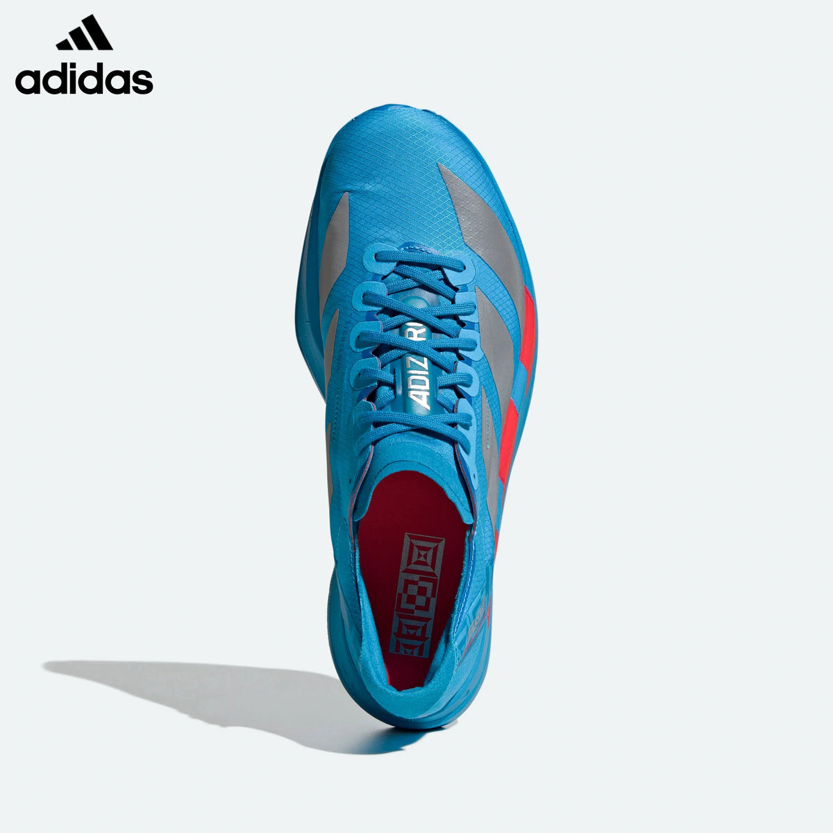 adidas Adizero Adios Pro 4 Running Shoes - Blue/Silver/Red