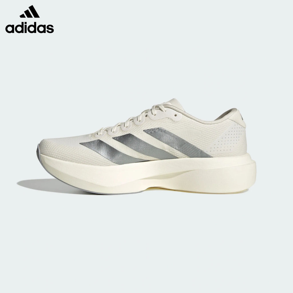 adidas Adizero Evo Pro Running Shoes - Off White/Silver
