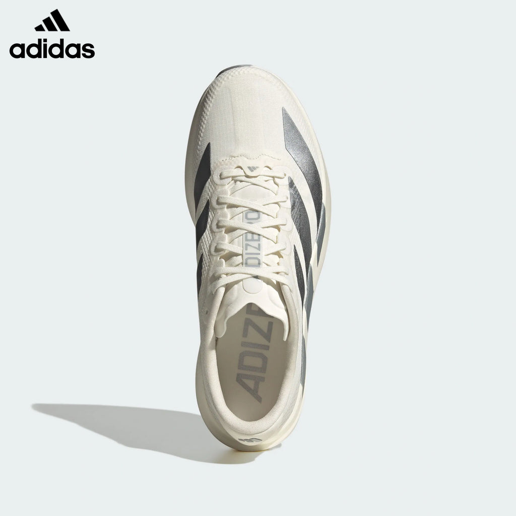 adidas Adizero Evo Pro Running Shoes - Off White/Silver