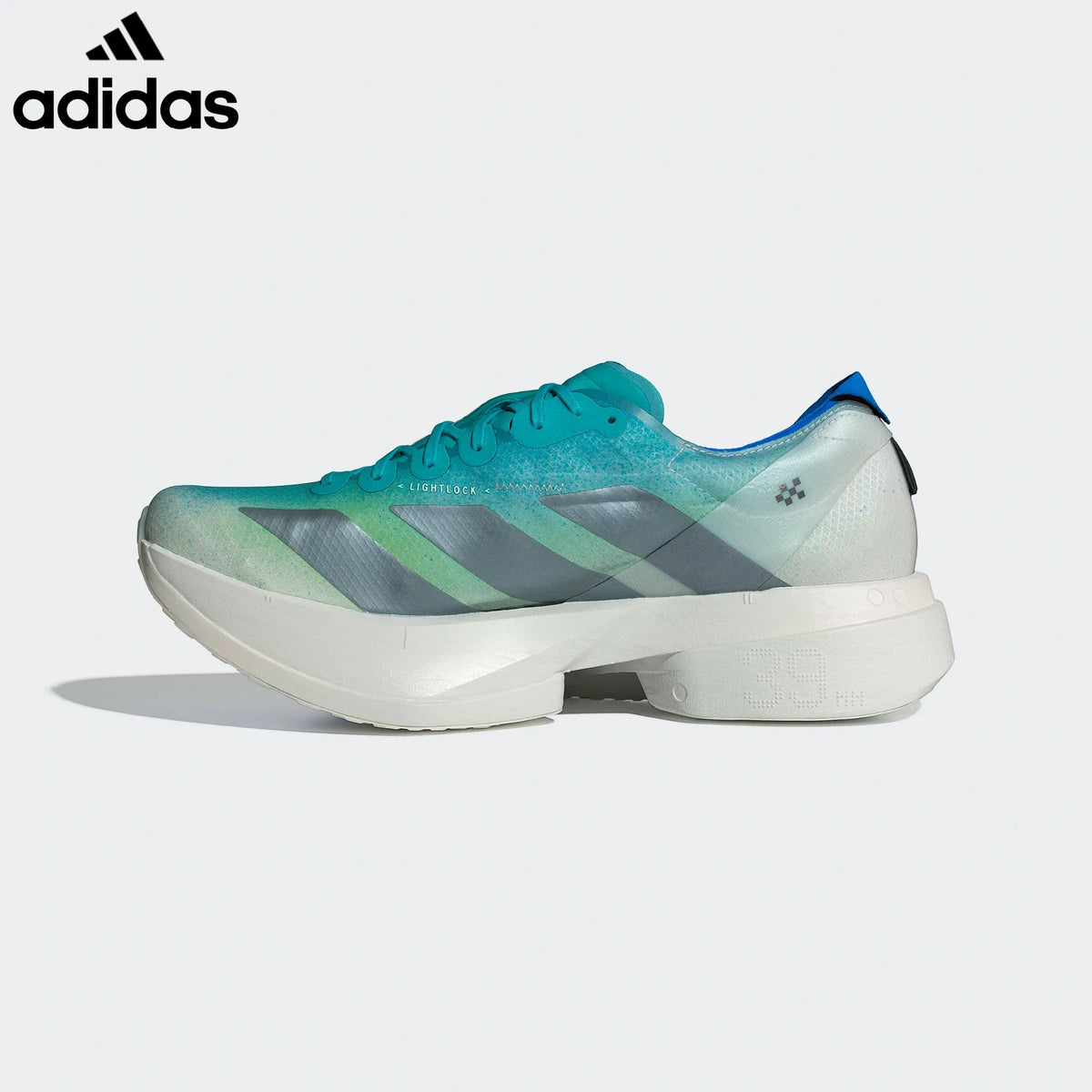Adidas Adizero Adios Pro 4 Teal White Gradient Unisex Running Shoes