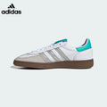adidas Handball Spezial AMG White Silver Teal Retro Sneakers