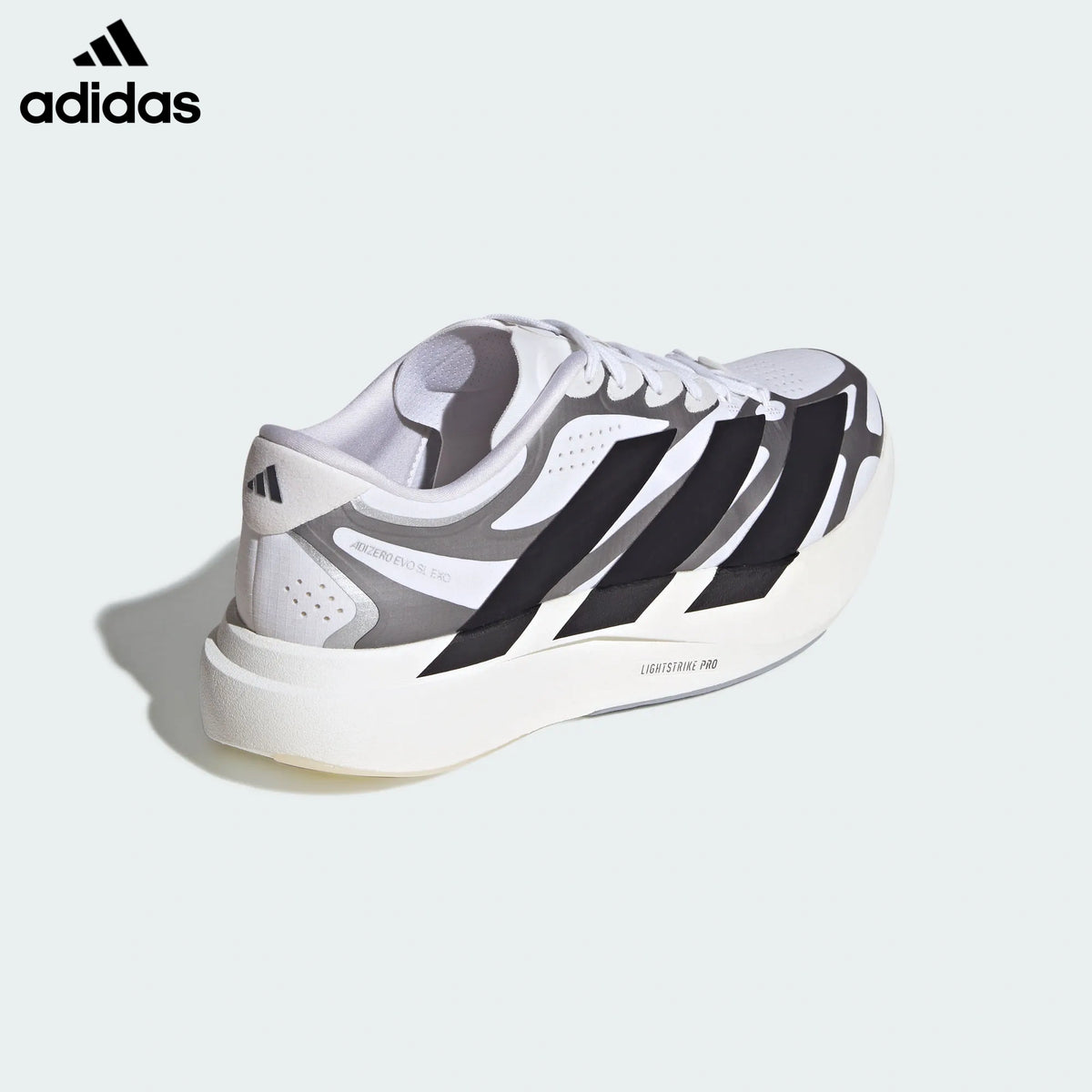 adidas Adizero Adios Pro Evo 1 Running Shoes - White/Black/Grey