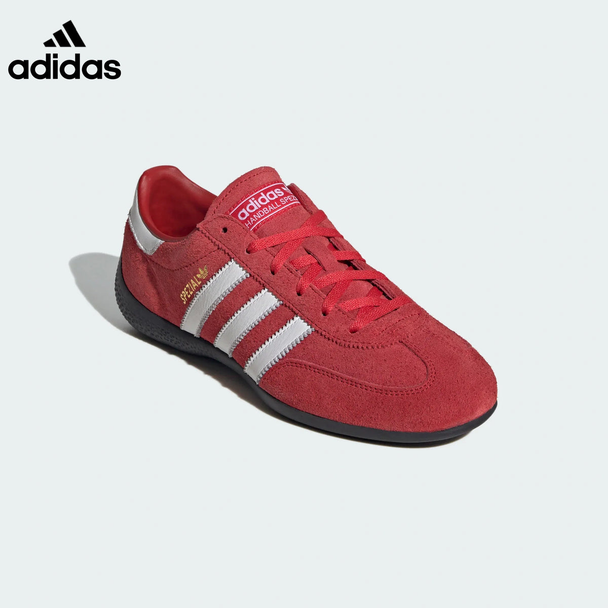 adidas Handball Spezial Red Silver Retro Sneakers
