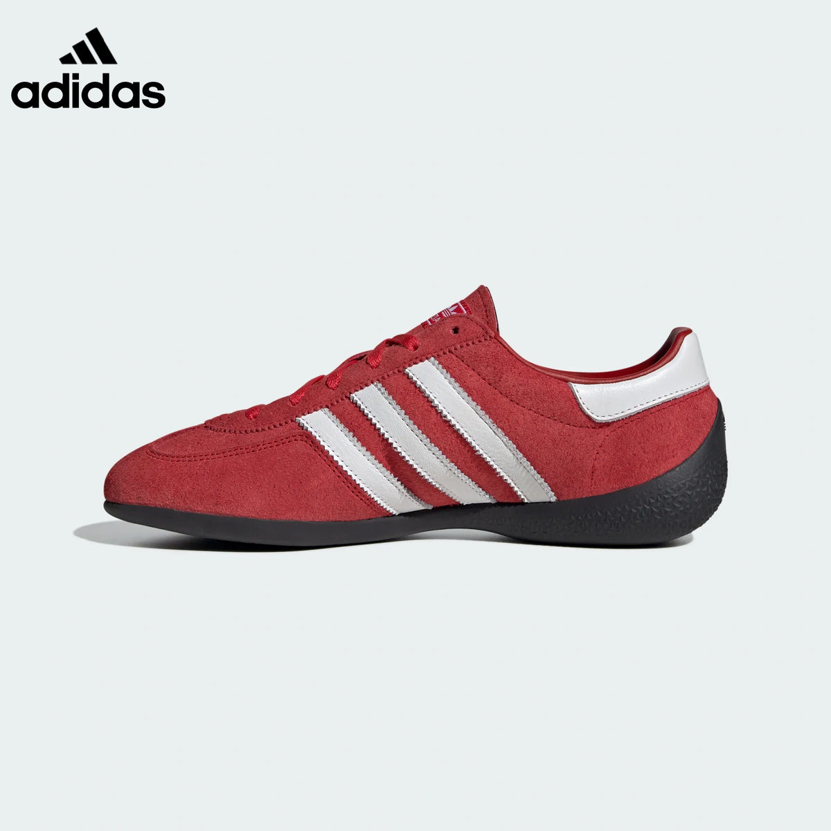 adidas Handball Spezial Red Silver Retro Sneakers