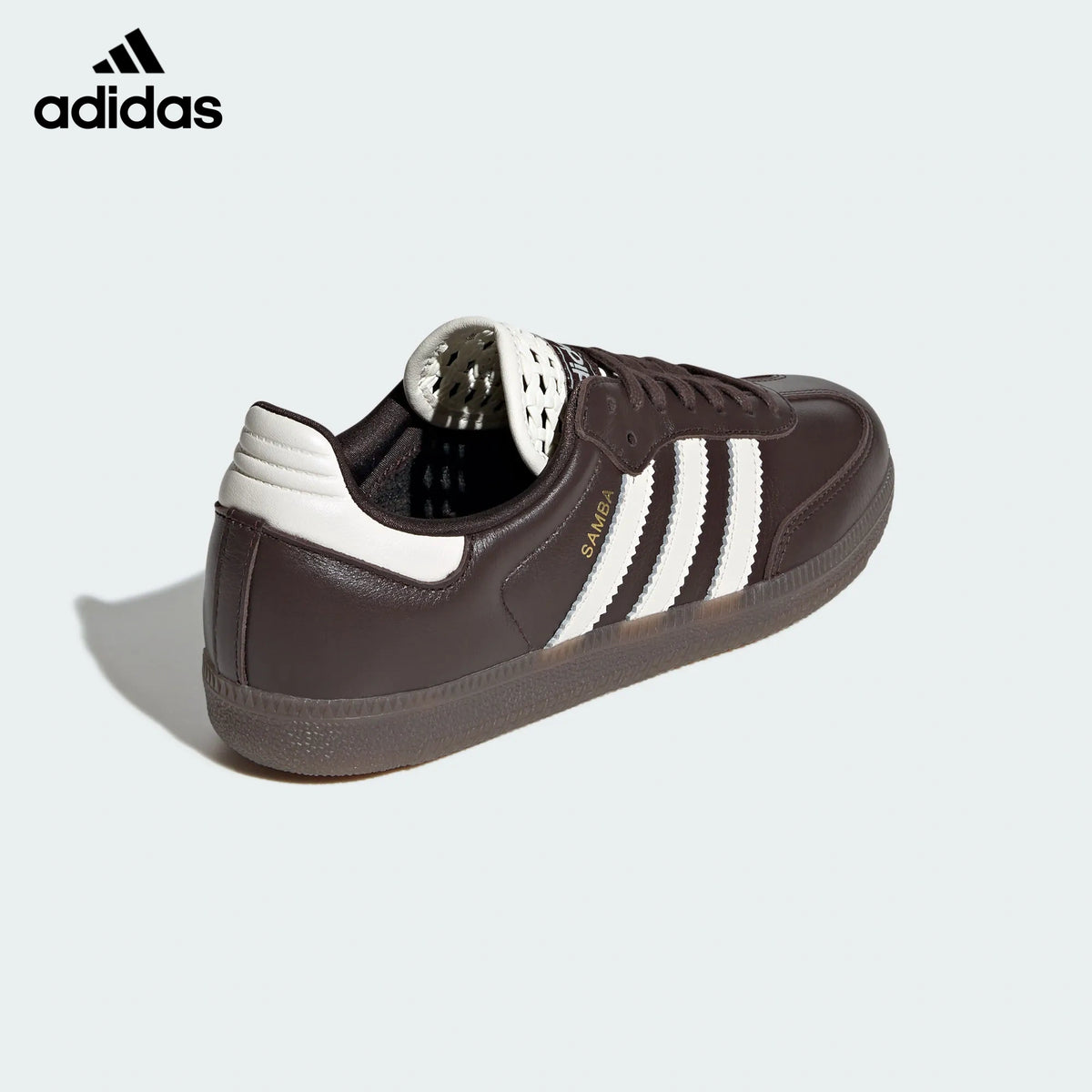adidas samba  women's shoes  men's samba sneakers Dark Brown Cream Sneakers